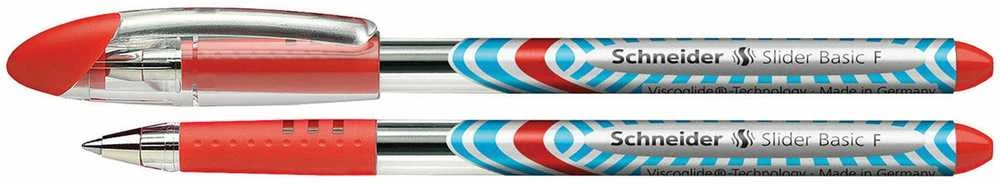 Tušinukas Schneider Slider F, 0.7mm, raudonos spalvos