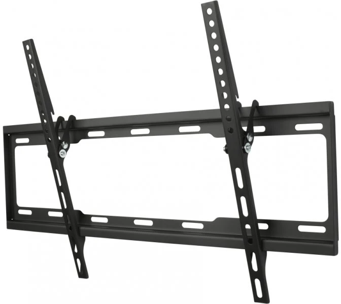 Sieninis laikiklis DELTACO, tvirtas, pakreipiamas, 37–86", 75 kg, juodas / ARM-1154-B / 1903409
