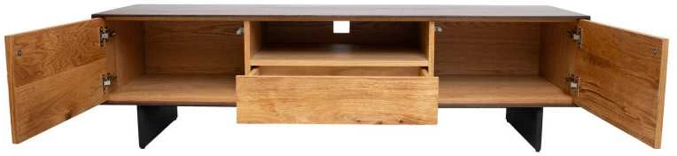 Fotelis Home4You TV spintelė VALENCIA 160x45xH45cm, ąžuolinė