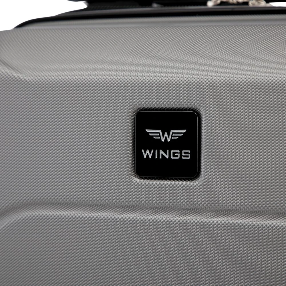Tvirtas ABS kabininis lagaminas WINGS GANNET 40x25x20 su Ryanair ir Wizz Air