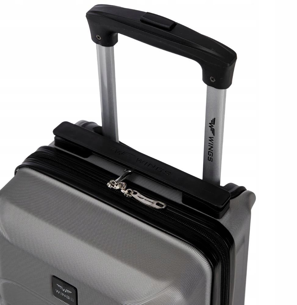 Tvirtas ABS kabininis lagaminas WINGS GANNET 40x25x20 su Ryanair ir Wizz Air