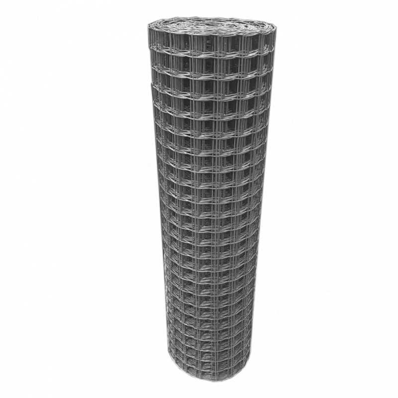 Besk Tvoros Suvirinta viela 1m x 10m (12.7x12.7mm) Cinkuota