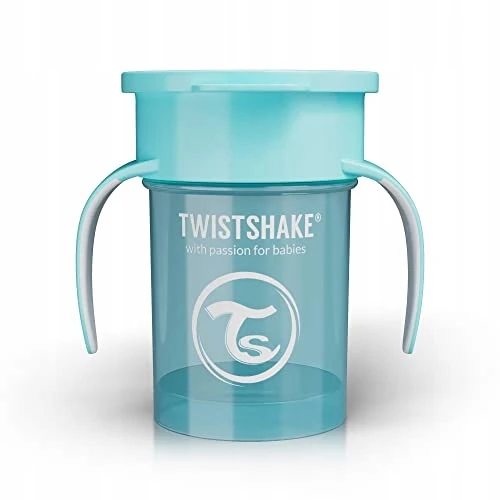 Twistshake gertuvė nuo 6mėn. 360°, mėlynas 78929