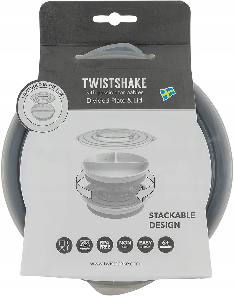 TWISTSHAKE CLICK MAT su lėkšte 6 mėn+