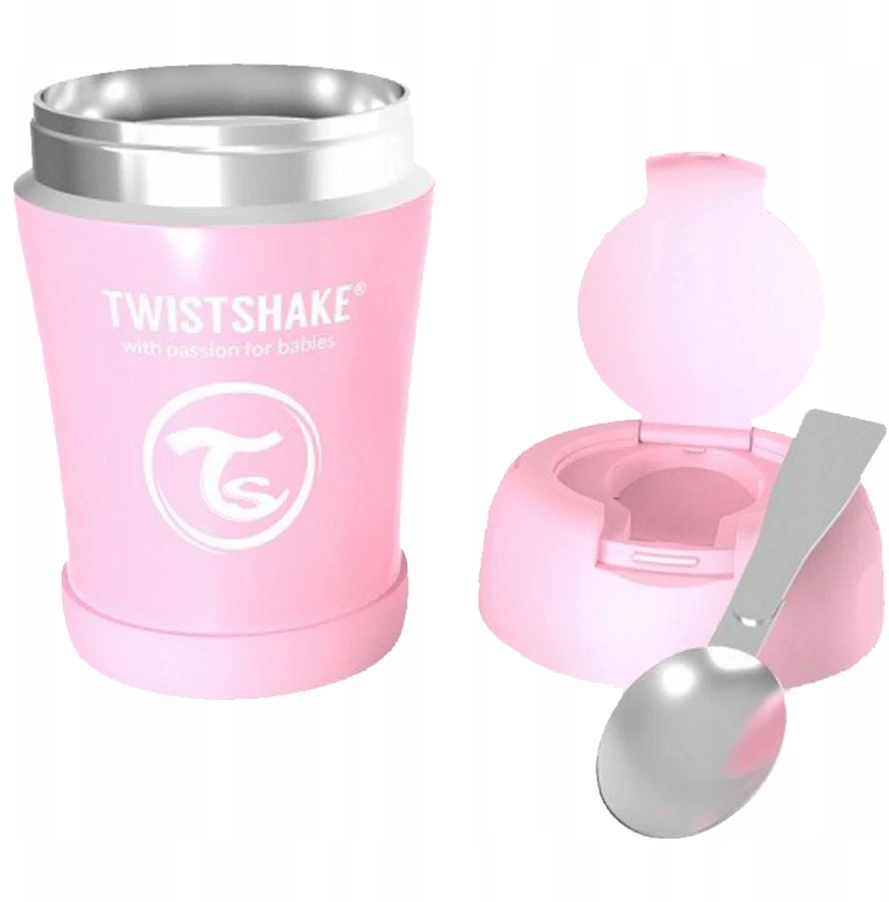 TWISTSHAKE - Terminis maisto indelis, rožinė 350ml
