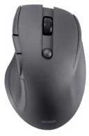 Tyli Bluetooth DELTACO pelė, 5 mygtukai, 600-1200 DPI, juoda / MS-906