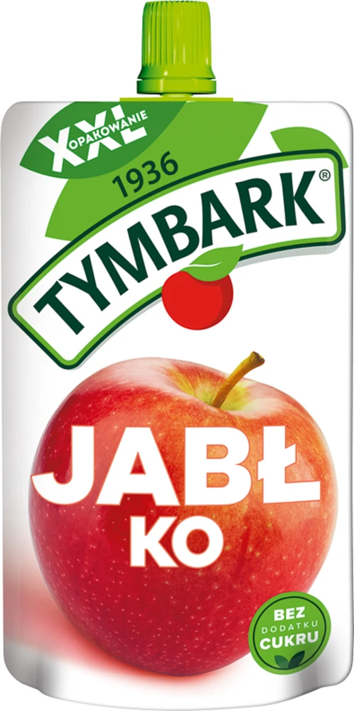 Tymbark vaisių putėsiai obuolių putėsiai 100 % 200 g antrųjų pusryčių desertinis užkandis