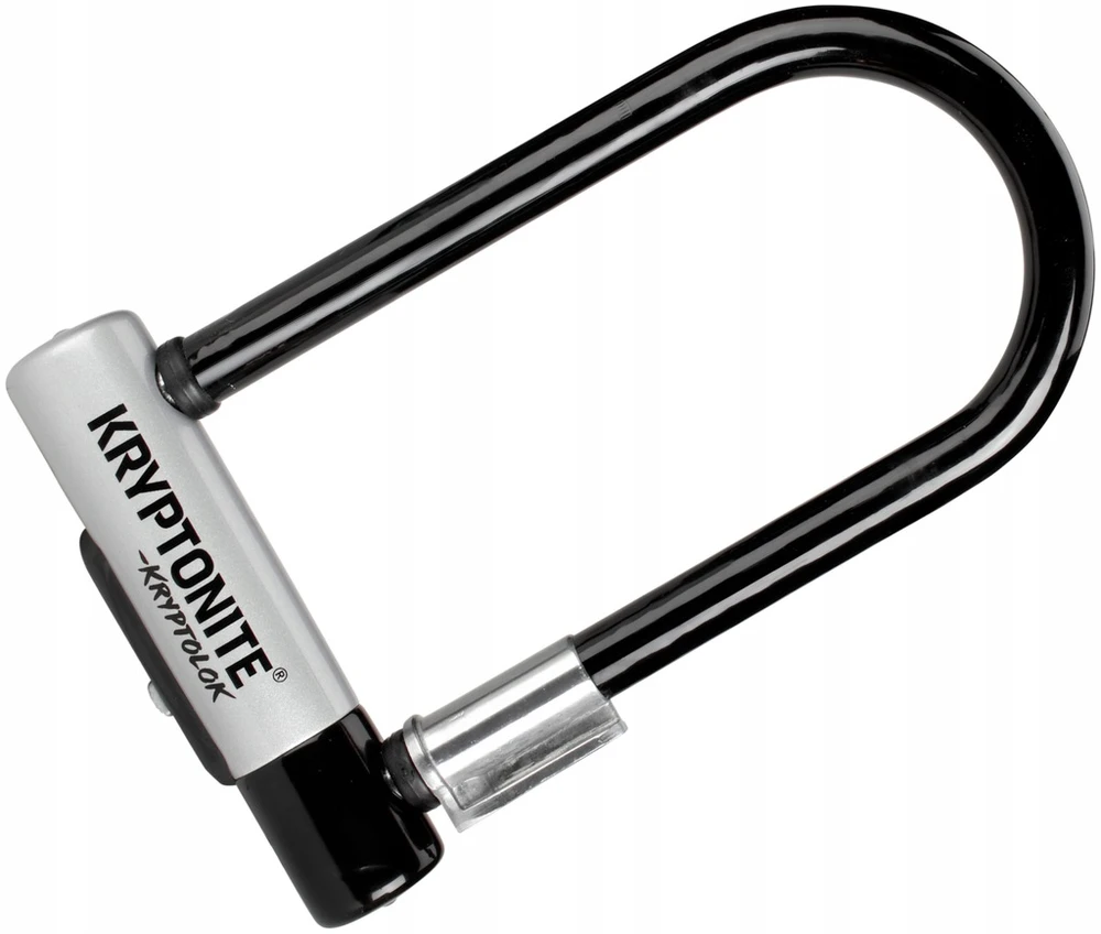 U-lock Kryptonite Kryptolok Mini-7, 8.2x17.8 cm, Sidabrinis