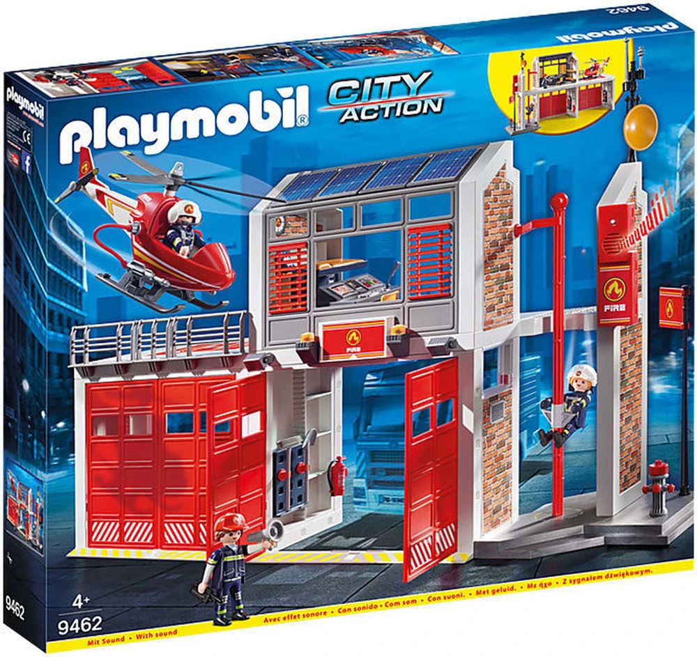 PLAYMOBIL CITY ACTION Fire Ladder Unit, 9463