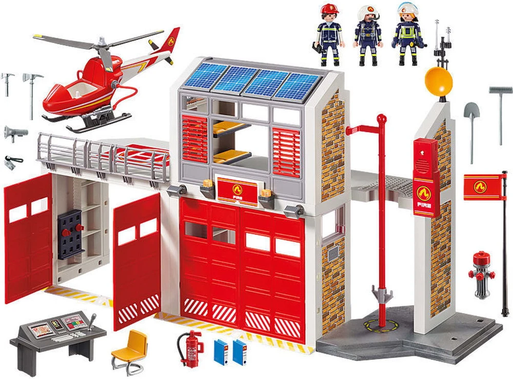 PLAYMOBIL CITY ACTION Fire Ladder Unit, 9463