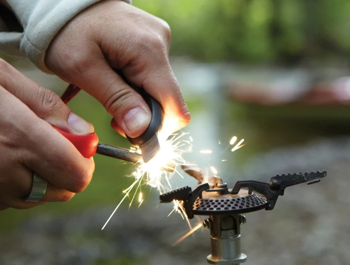 Ugnies skeltuvas Light My Fire BioScout 2.0, raudonas