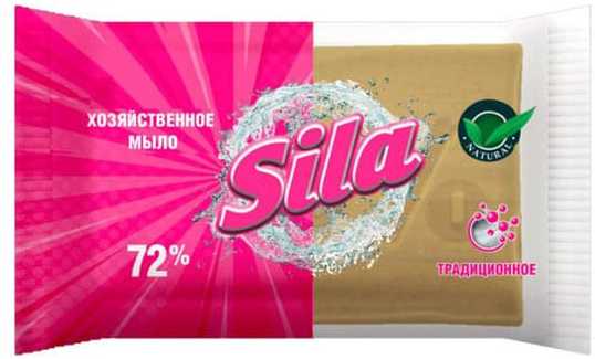Slabozanskij Milovar Ūkiškas balinantis muilas skalbimui SILA 72%, 200g