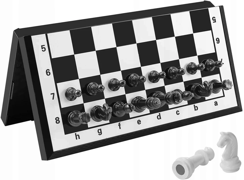 Ultimar ŽAIDIMŲ RINKINYS 5 viename šachmatų MAGNETINIAI STO ŽAIDIMAI VAIKAMS