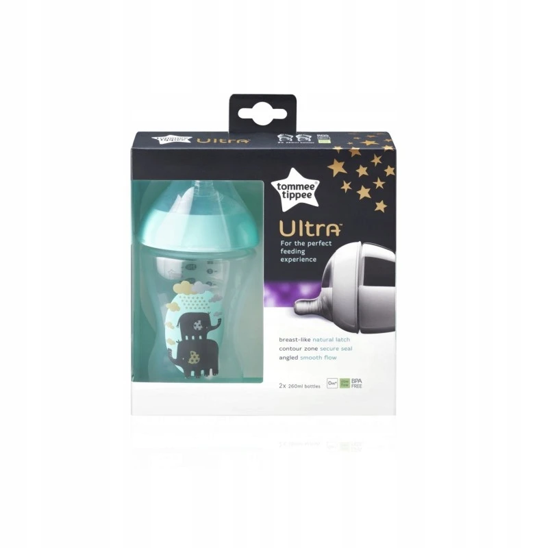 Ultra Tommee Tippee buteliukas 260 ml 1 vnt NAUJIENA pakuotėje