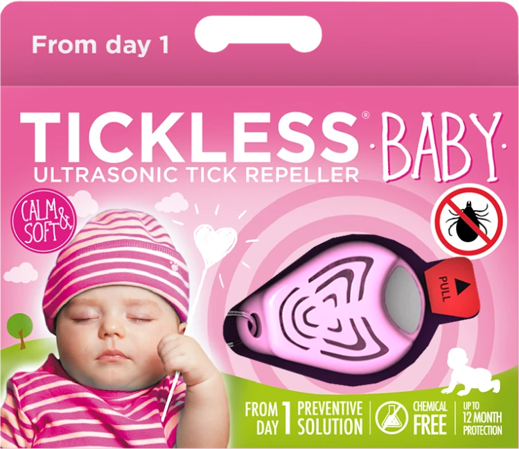 TickLess MINI Dog ultragarsinis šunų pakabukas nuo erkių ir blusų, juodos sp.