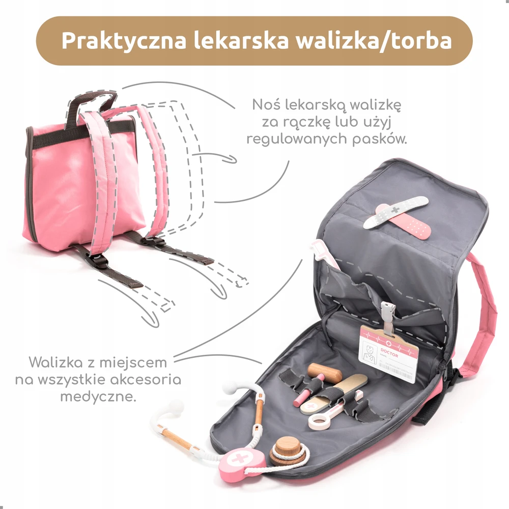 UMU medinis gydytojo rinkinys vaikams - 20 vnt