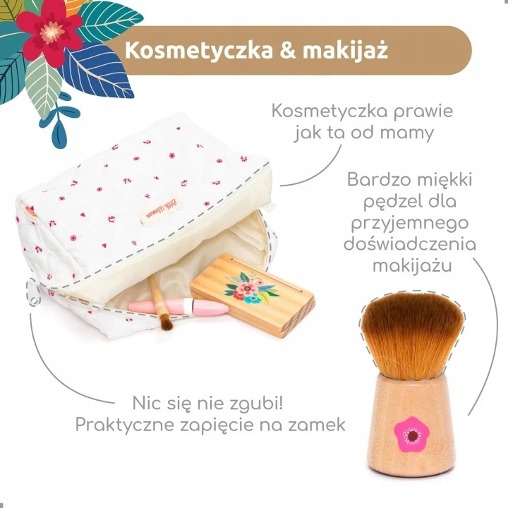 UMU medinis kosmetikos rinkinys vaikams Little Woman, dovana vaikams
