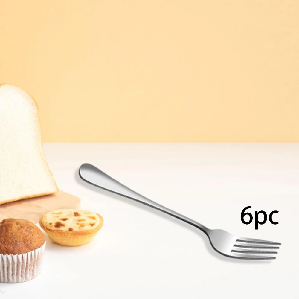 Unbranded 6x Forks nešiojami daugiafunkciai daugkartiniai virtuvės reikmenys maistui patiekti