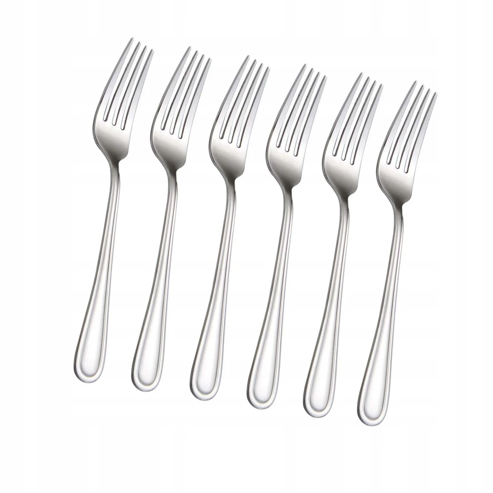Unbranded 6x Forks nešiojami daugiafunkciai daugkartiniai virtuvės reikmenys maistui patiekti