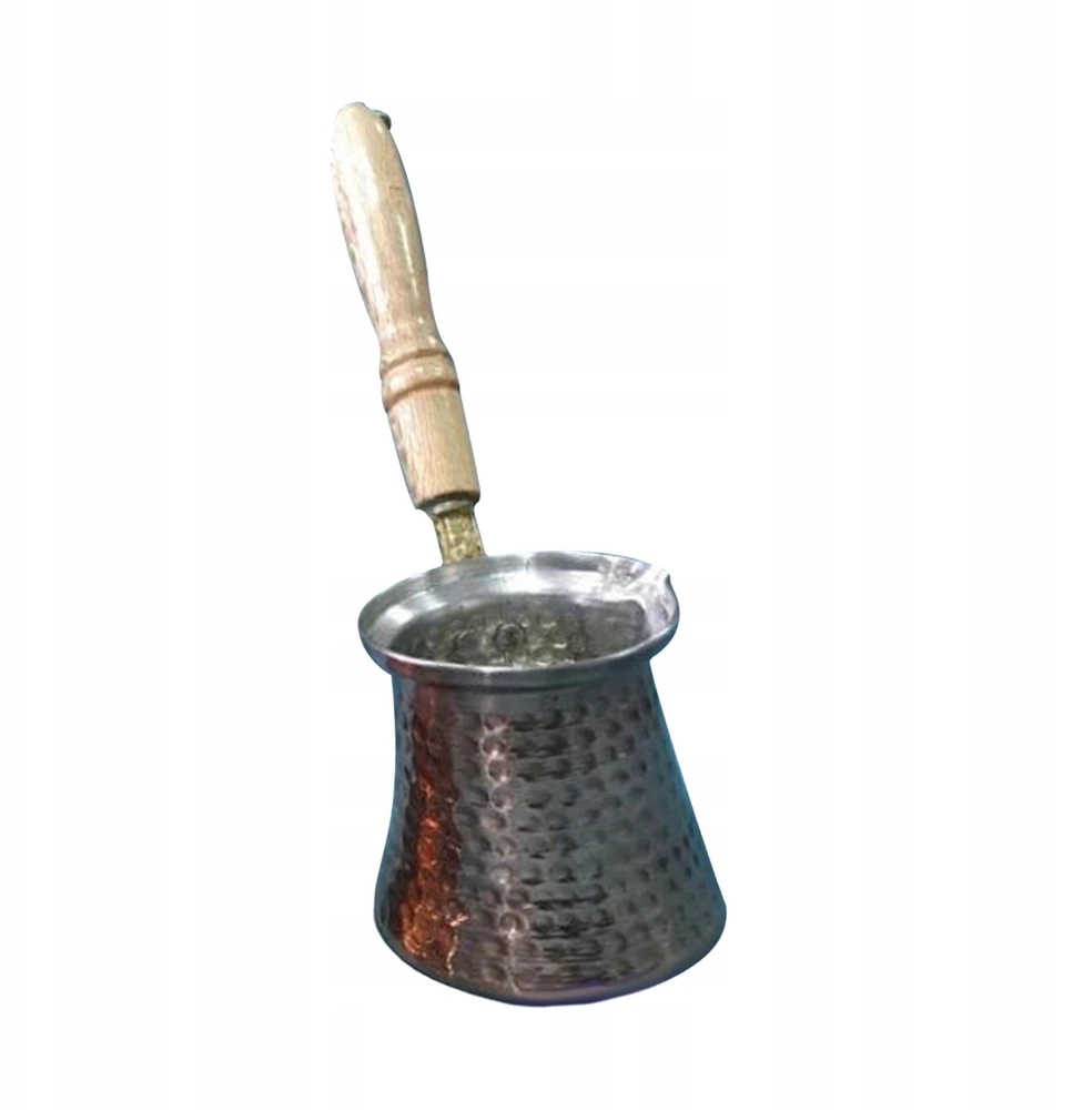 Unbranded Turkish Coffee Pot Bar Cafe Copper with Long Handle Home Kitchen 225ml