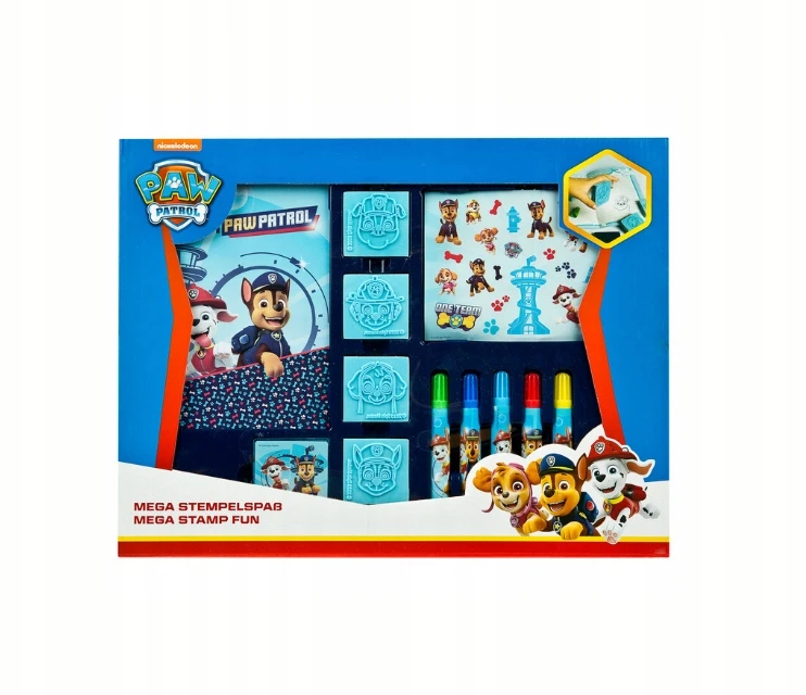 Undercover Spin Master "Paw Patrol" antspaudų ir piešinių rinkinys