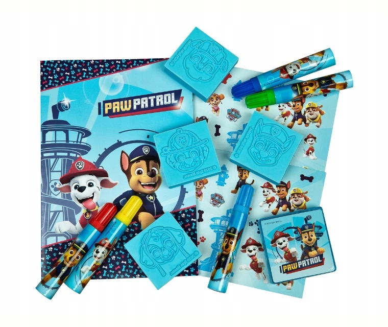 Undercover Spin Master "Paw Patrol" antspaudų ir piešinių rinkinys