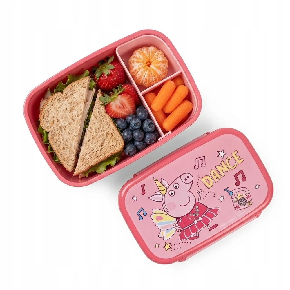 Undercover Dėžutė maistui "peppa kiaulytė" – patogi ir saugi vaikams