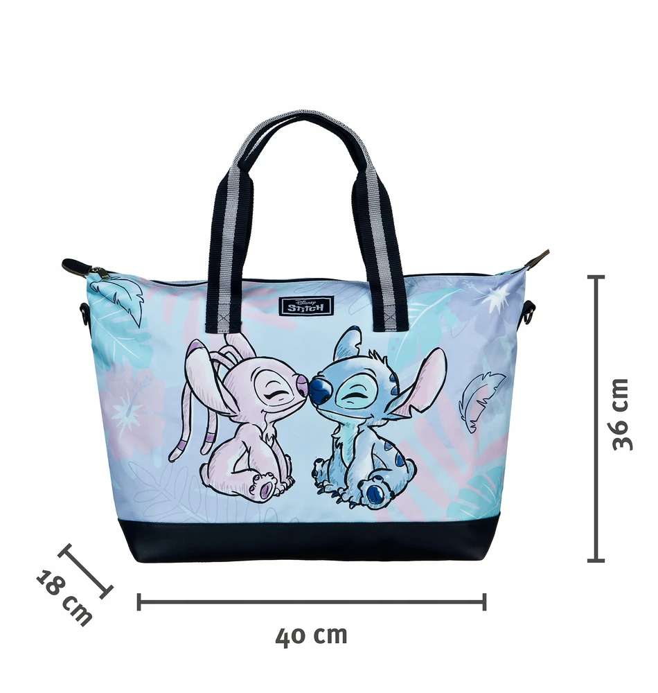 Undercover Disney Stitch Weekender kelioninis krepšys 40x18x36 cm turkio spalvos