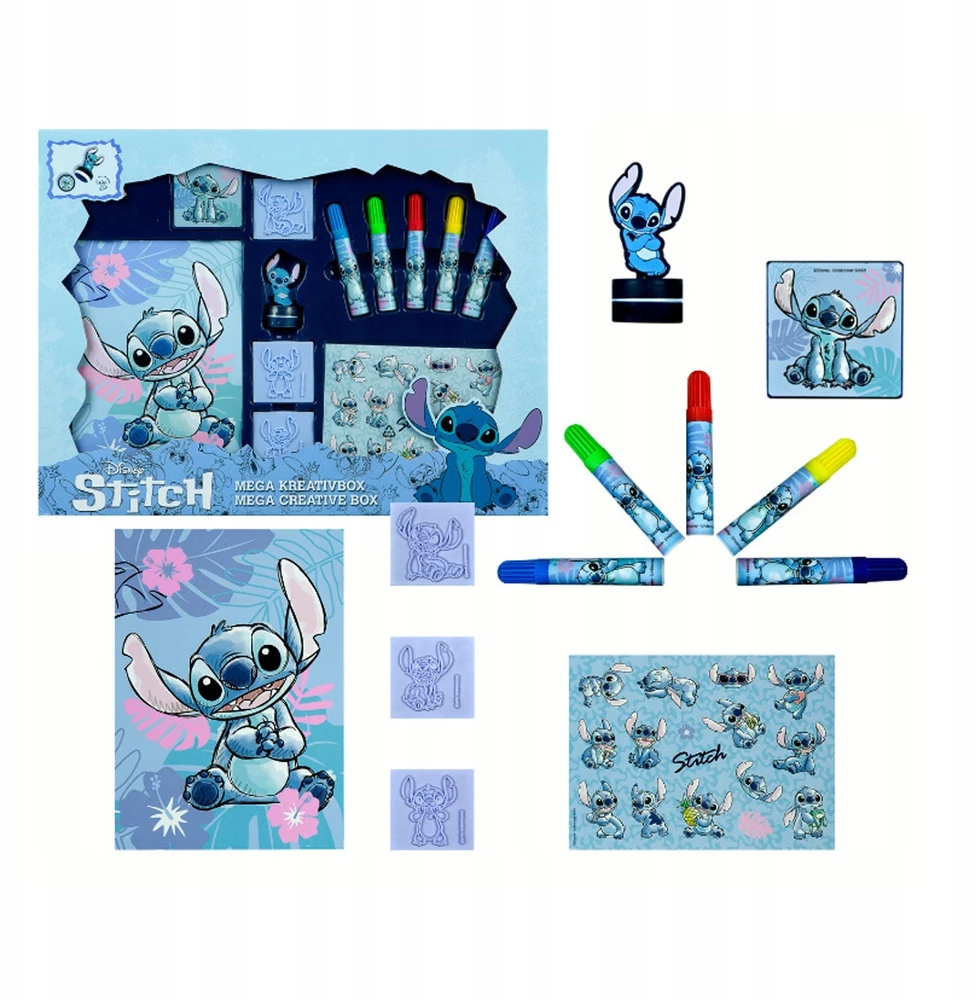 Undercover Lilo And Stitch Lilo ir dygsnio piešimo ir antspaudų rinkinys