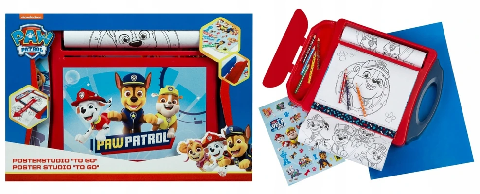 Cs Entertainment Group Undercover PAW PATROL Plakatų studijos dažymo rinkinys
