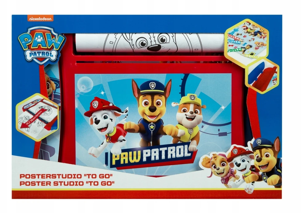 Cs Entertainment Group Undercover PAW PATROL Plakatų studijos dažymo rinkinys