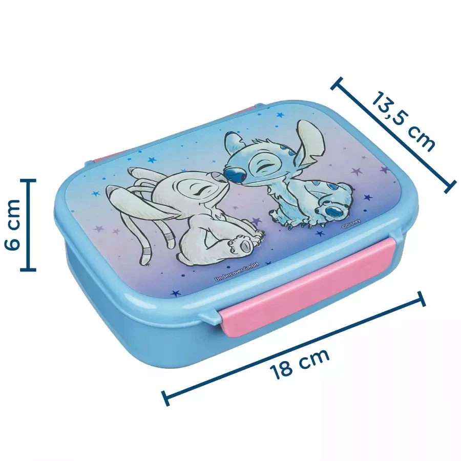 Undercover ŚNIADANIÓWKA LUNCH BOX Lilo i Stitch su przegródką