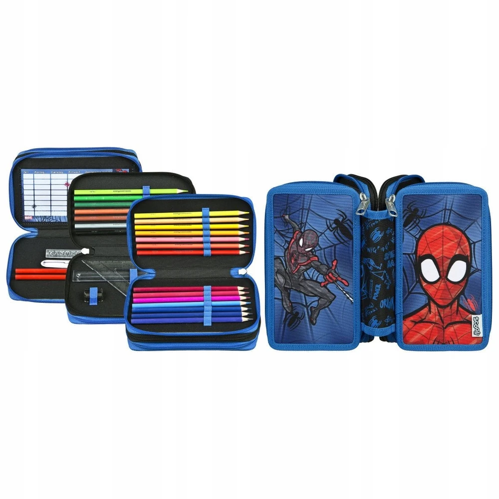 Undercover Spider-man 3 skyrių penalas su priedais
