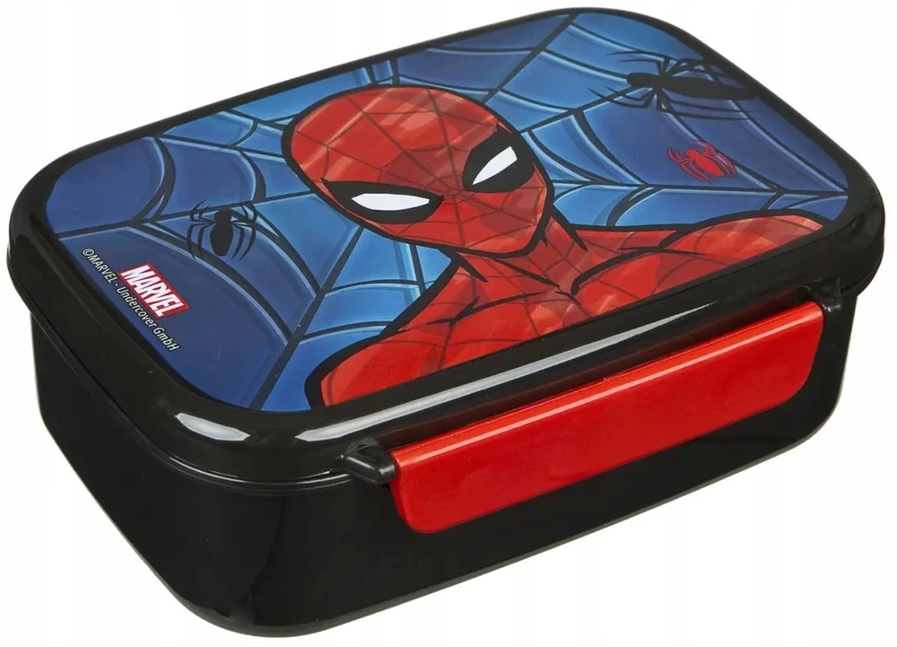 Undercover Spiderman užkandžių dėžutės ir gertuvių rinkinys