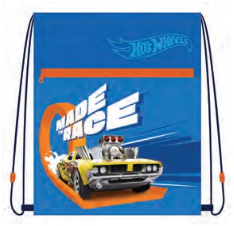 Undercover Sporto krepšys mokyklai Hot Wheels, mėlynas