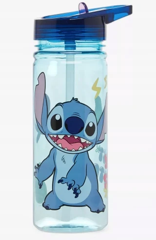 Undercover Stitch gertuvė su šiaudeliu ir kandikliu, 580 ml