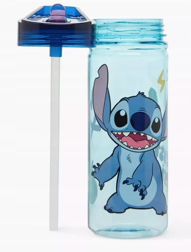 Undercover Stitch gertuvė su šiaudeliu ir kandikliu, 580 ml