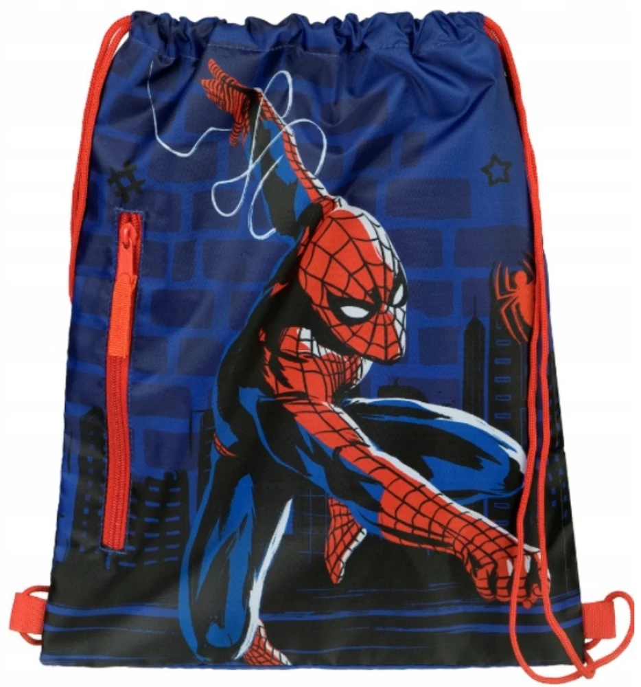 Spiderman Undercover Voratinklis Sportinis Maišelis su Užtrauktuku, 32×40 cm