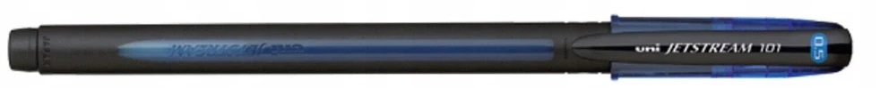 Uni Jetstream Sx-101-05 mėlynas rutulinis rašiklis, 0.5mm