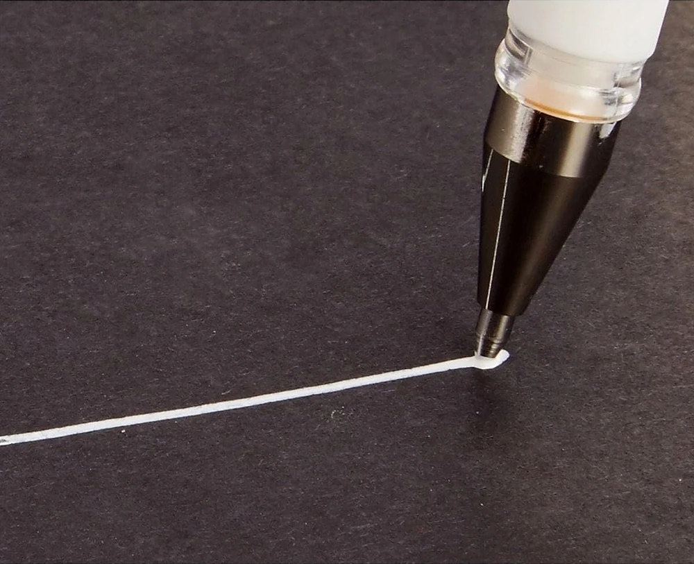 UNI Mitsubishi Um-153 gelinis rašiklis, 1.0mm, sidabrinis