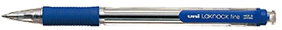 Uni Mitsubishi Pieštukas Tušinukas automatinis Uni SN-101 Laknock Fine, 0.7mm, mėlynas 1203-108