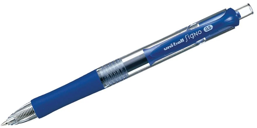 Uni Mitsubishi Pieštukas Rašiklis automatinis Uni UMN-152 Signo, 0.5 mm,mėlynas 1208-002