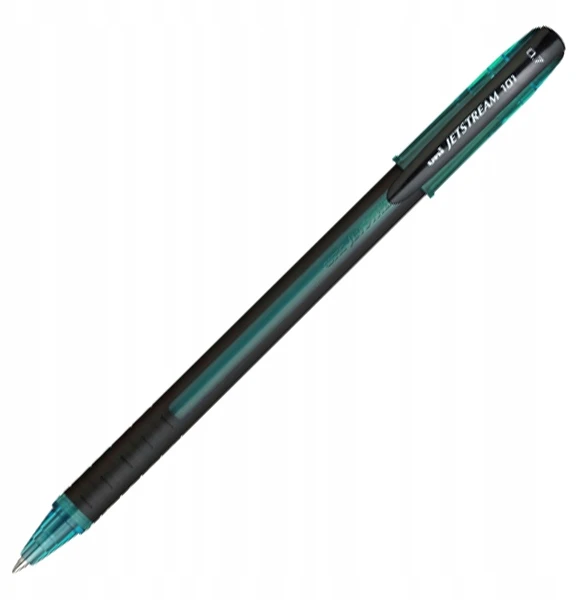 Uni Sx-101 žalias rašiklis, 0.35mm, greitai džiūstantis