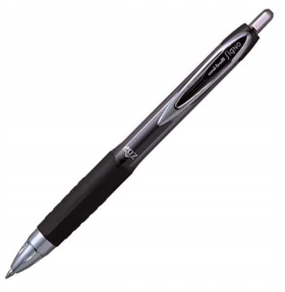 Uni Um-120 0.5mm juodas gelinis rašiklis