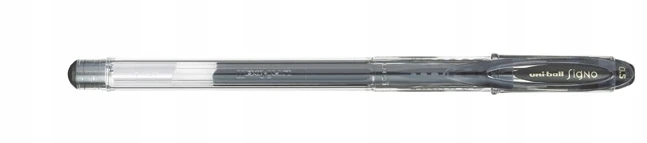 Uni Um-120 0.5mm juodas gelinis rašiklis