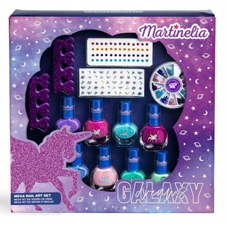 UNICORN GALAXY RINKINYS NAGŲ LAKAI DECORATIONS MARTINELIA