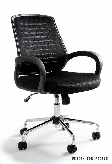 Biuro Kėdė - Unique Award W-120-4 Juoda Ergonominė