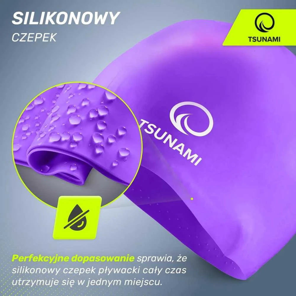 Unisex TSUNAMI baseino kepuraitė violetinė
