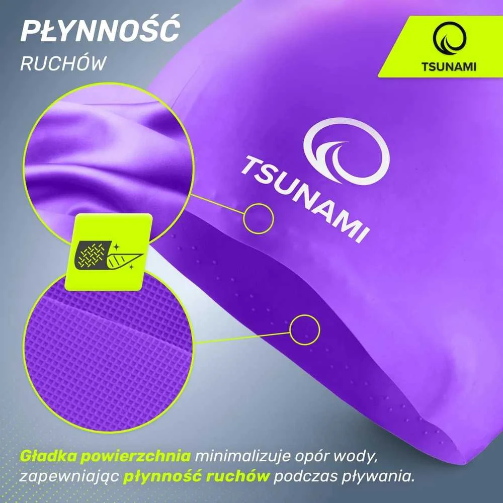 Unisex TSUNAMI baseino kepuraitė violetinė
