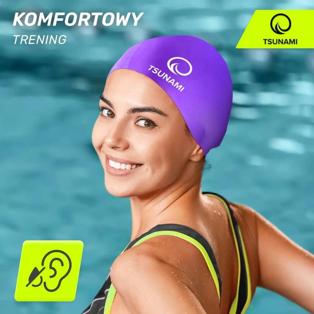 Unisex TSUNAMI baseino kepuraitė violetinė